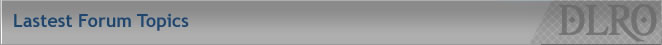 Latest Forum Topics